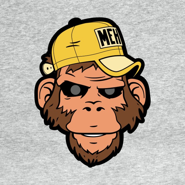 Monkey MEH by TheVectorMonkeys